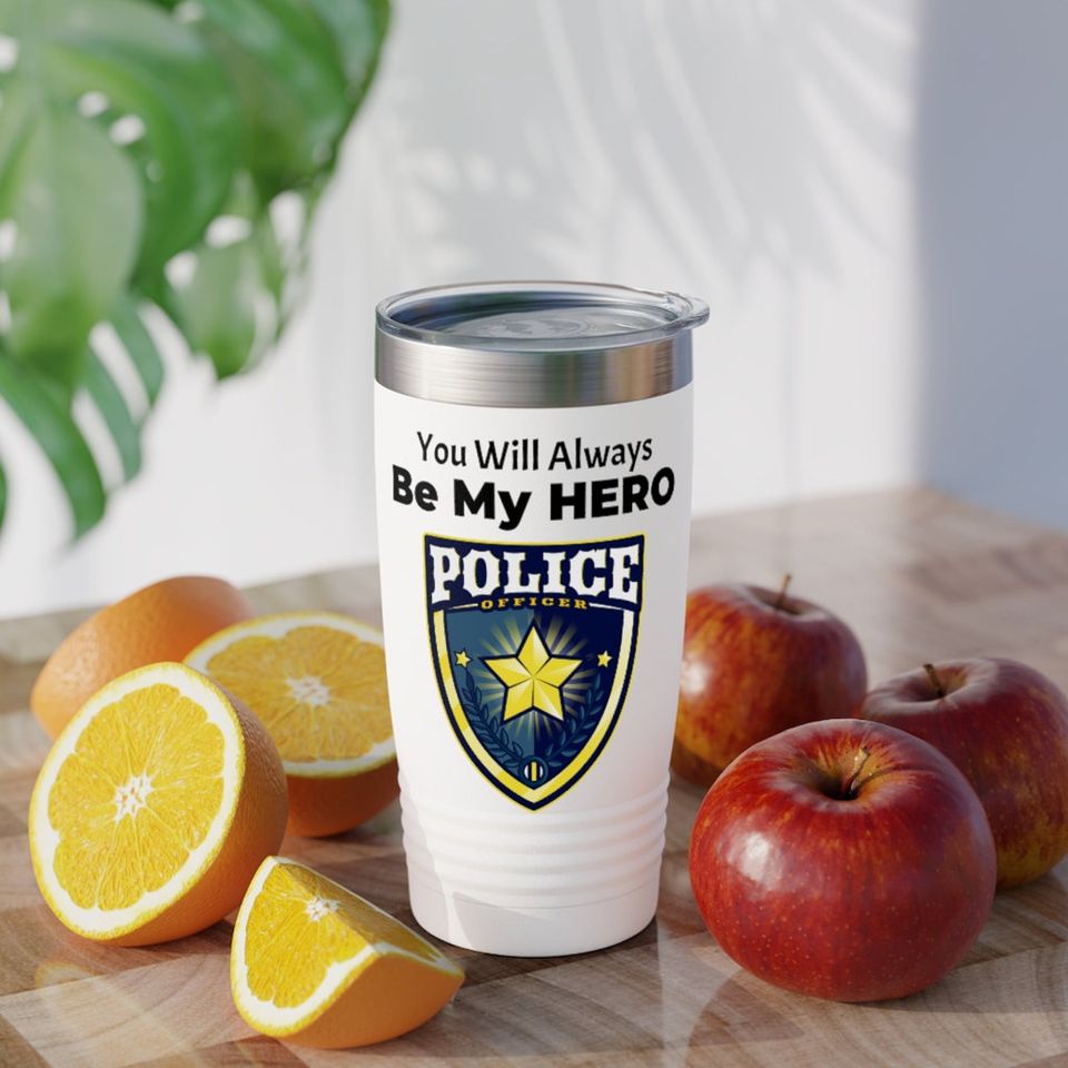 Police Officer/Hero/DAD/Father's Day/ Tumbler, 20oz