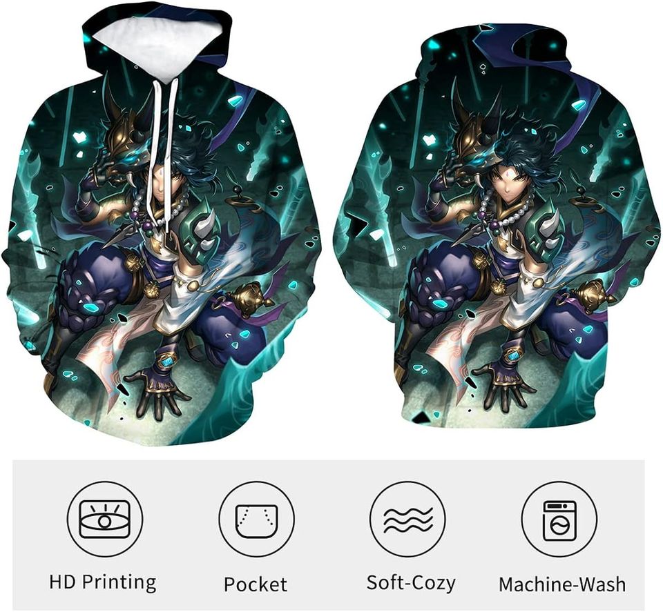 Japanese Anime Genshin Impact 3DHoodie