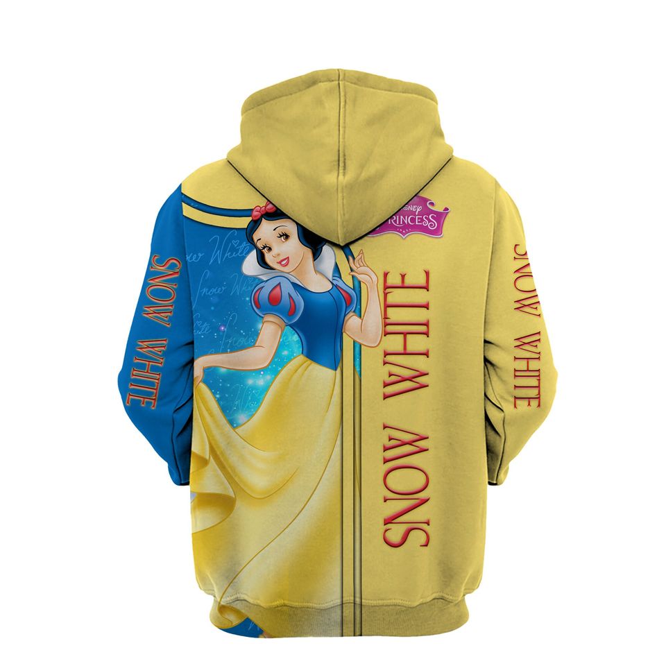 Snow White Princess 3D Hoodie