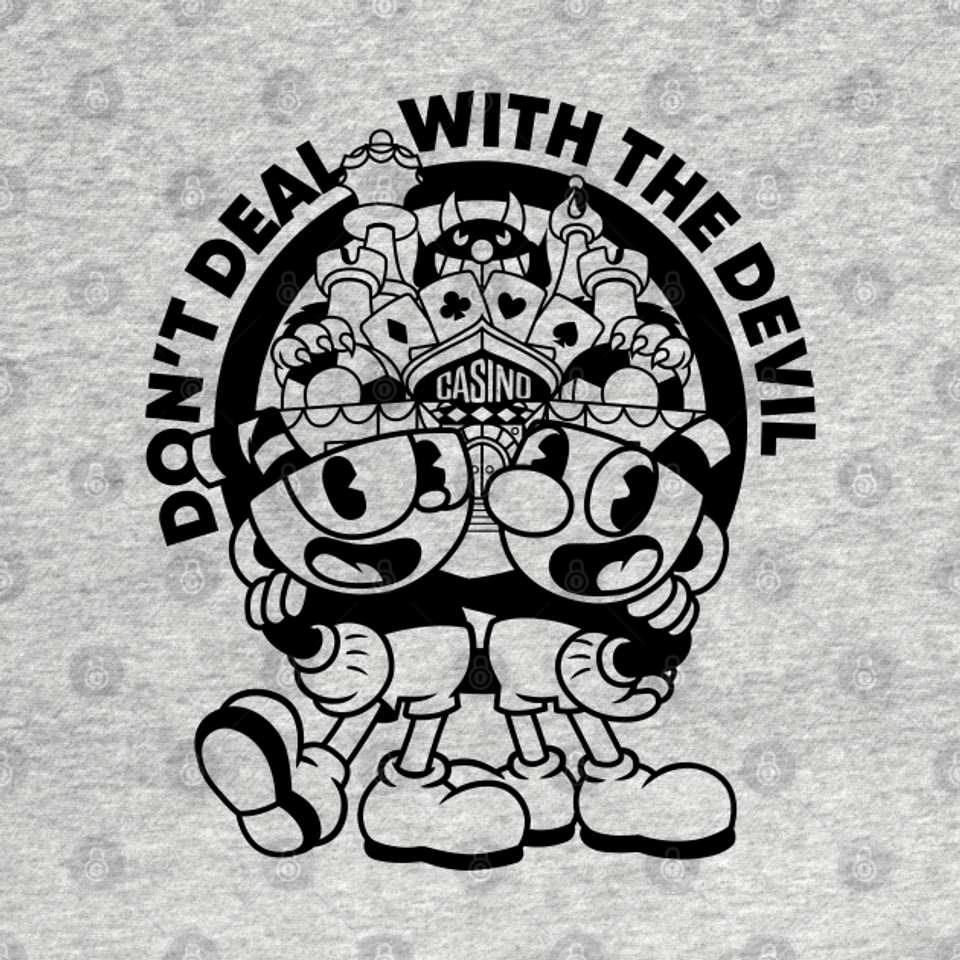 Cuphead - Cuphead And Mugman - T-Shirt