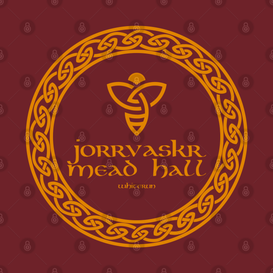 Jorrvaskr Mead Hall - Skyrim - T-Shirt