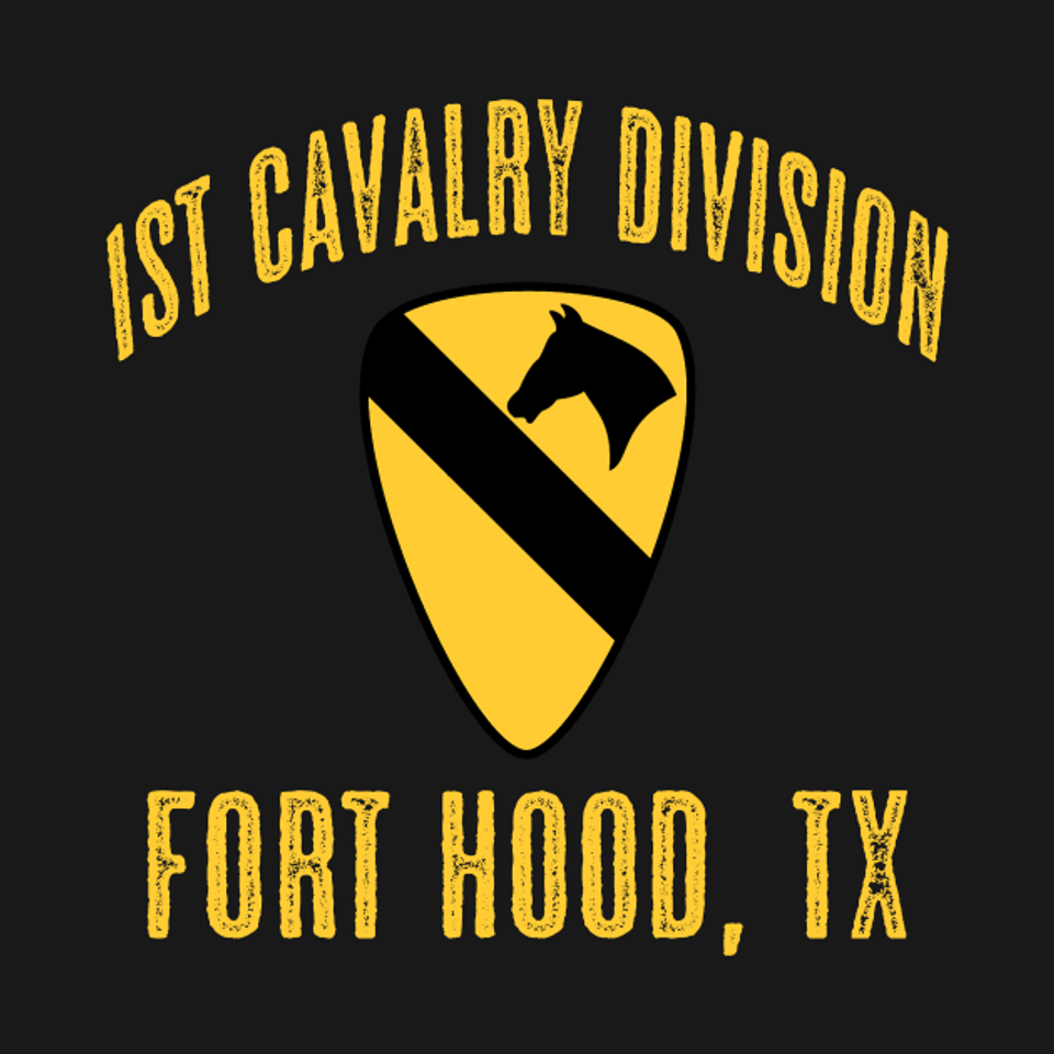 1st Cavalry Division - 1st Cavalry Division - T-Shirt