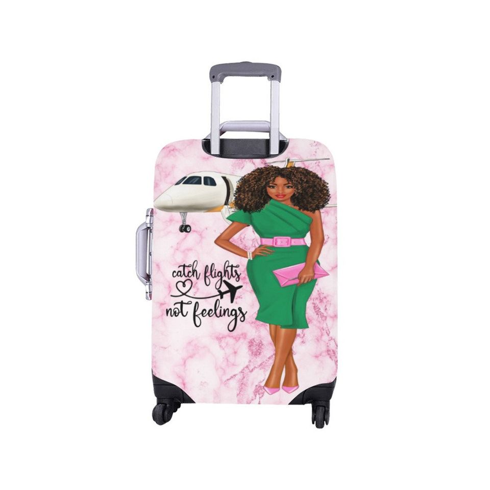 Catch Flights not Feelings Luggage Cover