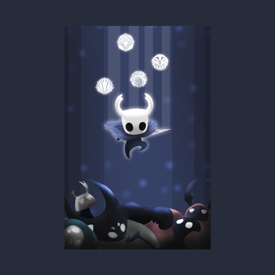Hollow Knight Minimalist - Hollow Knight - T-Shirt