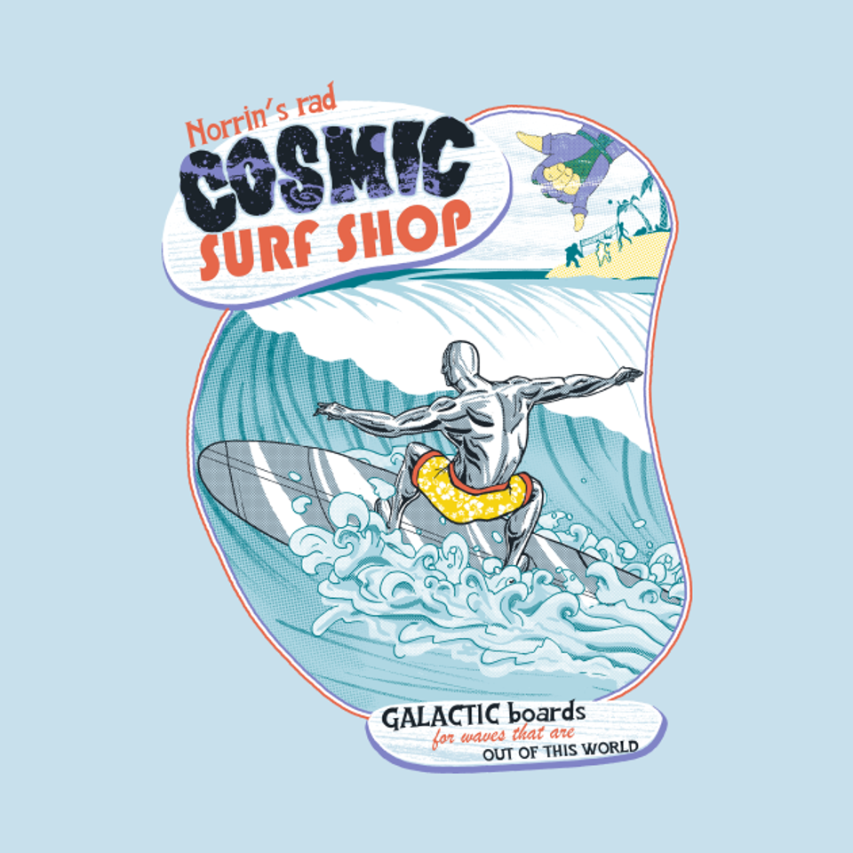 Silver Surfshop - Silver Surfer - T-Shirt