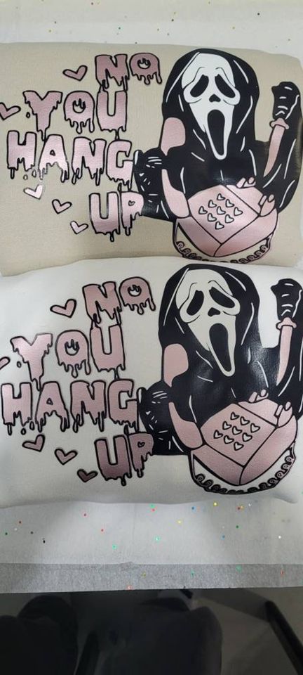 No you hang up ghost face day sweatshirt