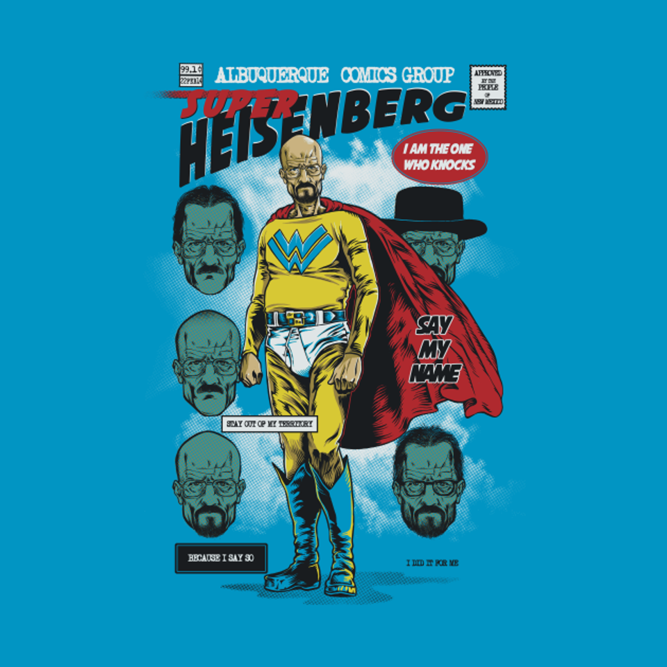 Super Heisenberg - Walter White - T-Shirt