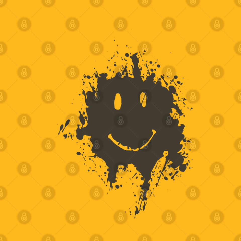 Forrest Muddy Smiley - Forrest Gump - T-Shirt