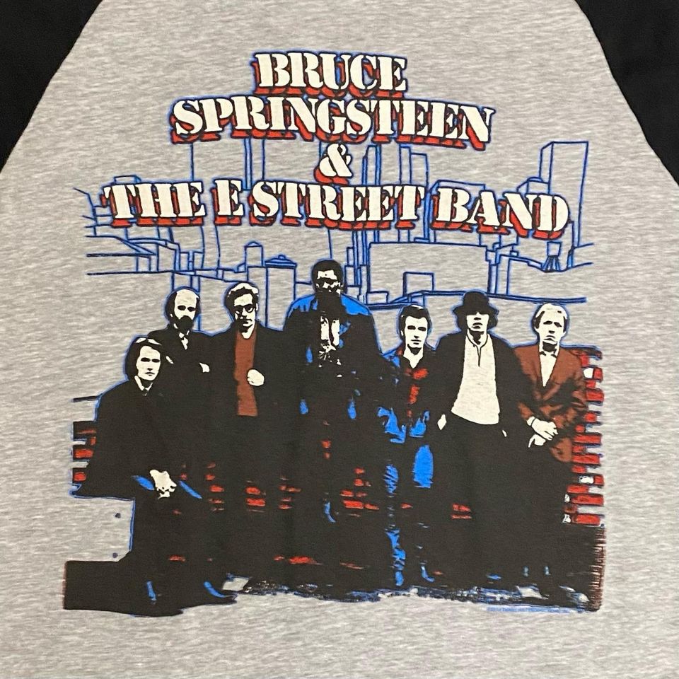 Bruce Springsteen 2016 River Tour Baseball Tee
