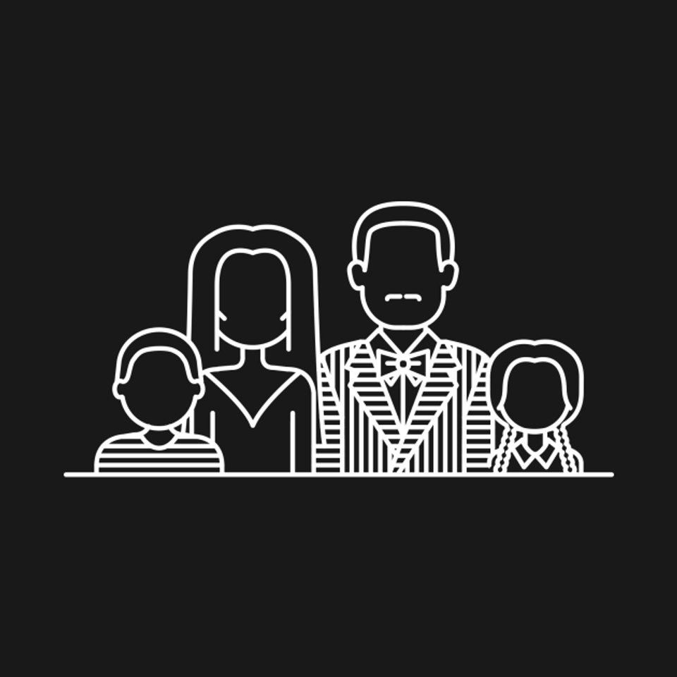 Addams Family - Horror - T-Shirt