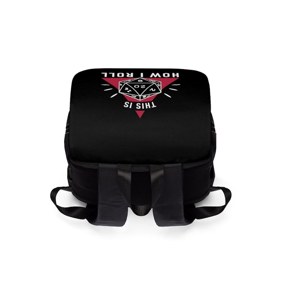 This Is How I Roll Funny Dungeons and Dragons Backpack