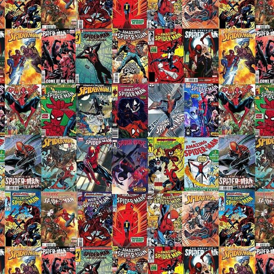 Spider Covers Marvel Avengers Comic Backpack