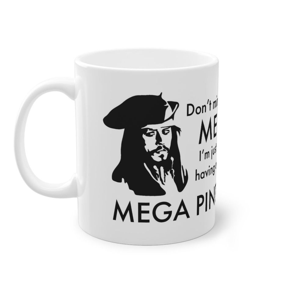 Johnny Depp Mega Pint Standard Mug