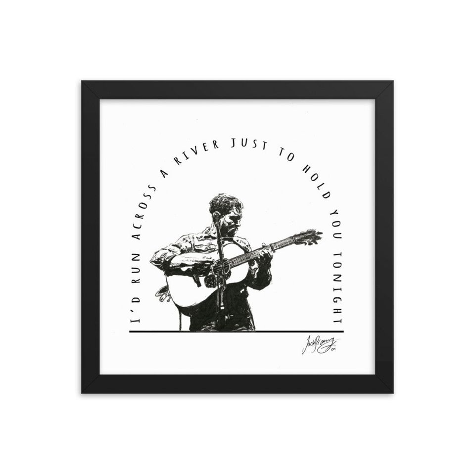 Tyler Childers Lyric Framed Poster