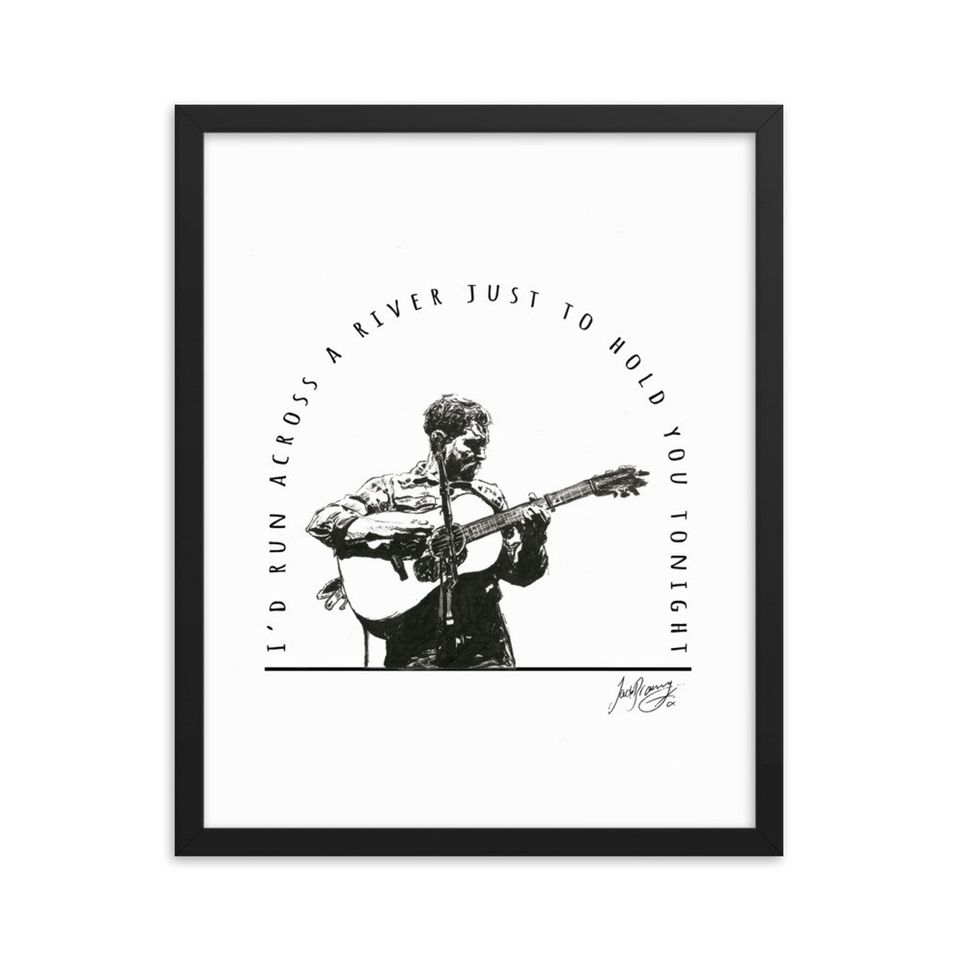 Tyler Childers Lyric Framed Poster