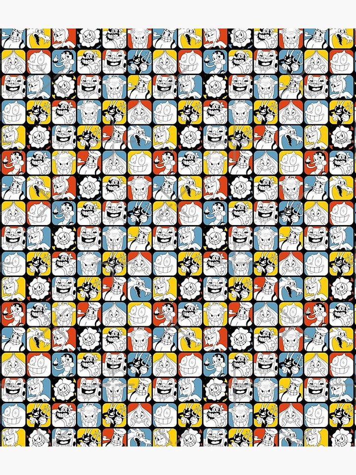 Cuphead Bosses Backpack