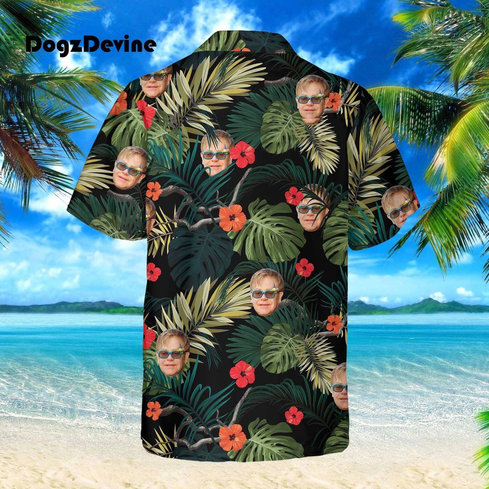 Elton John Hawaiian Shirt