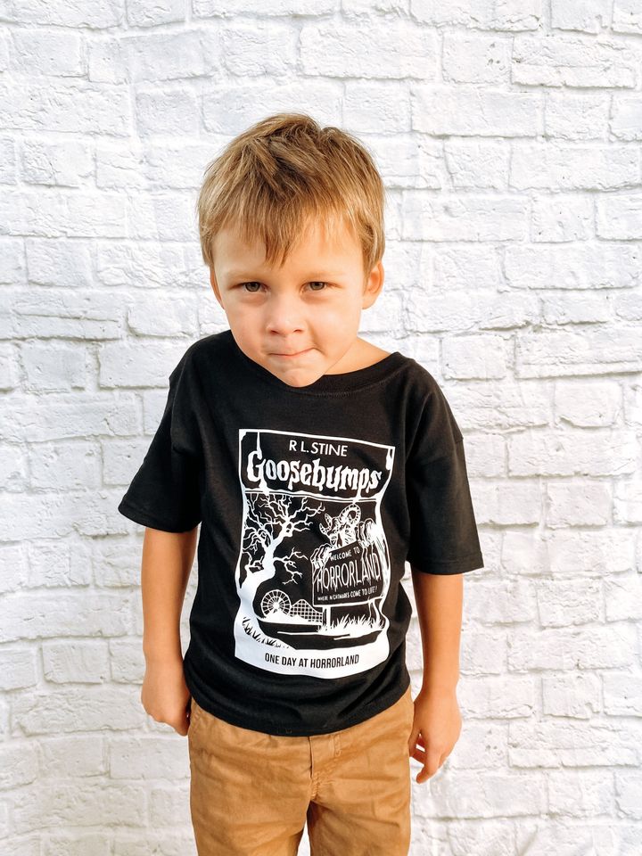 Goosebumps kids tee