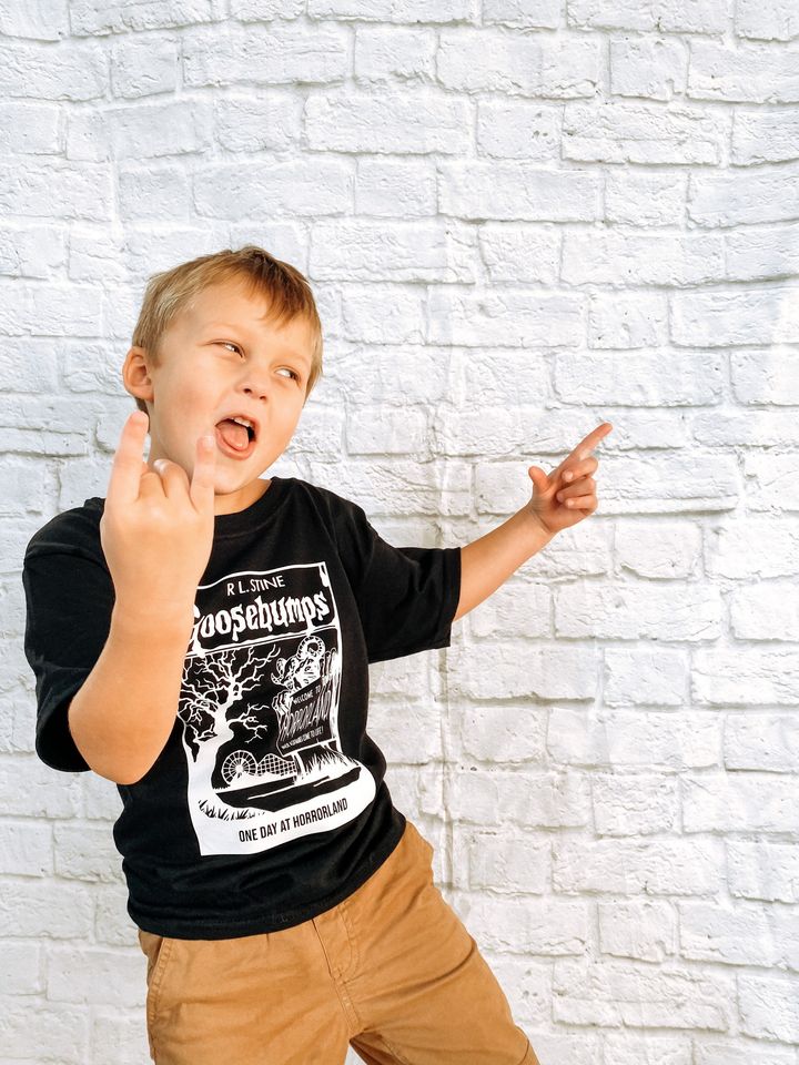 Goosebumps kids tee