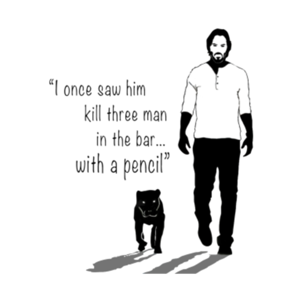 John Wick- Keanu Reeves - John Wick Keanu Reeves - T-Shirt