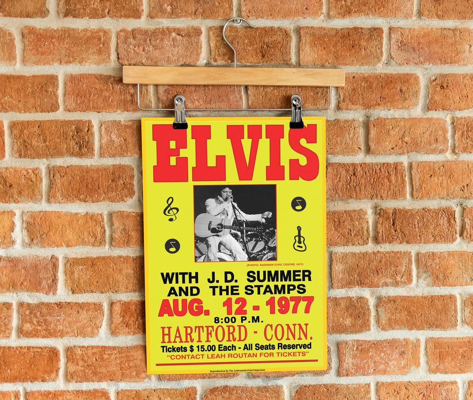 Elvis Presley  Premium Matte Vertical Posters