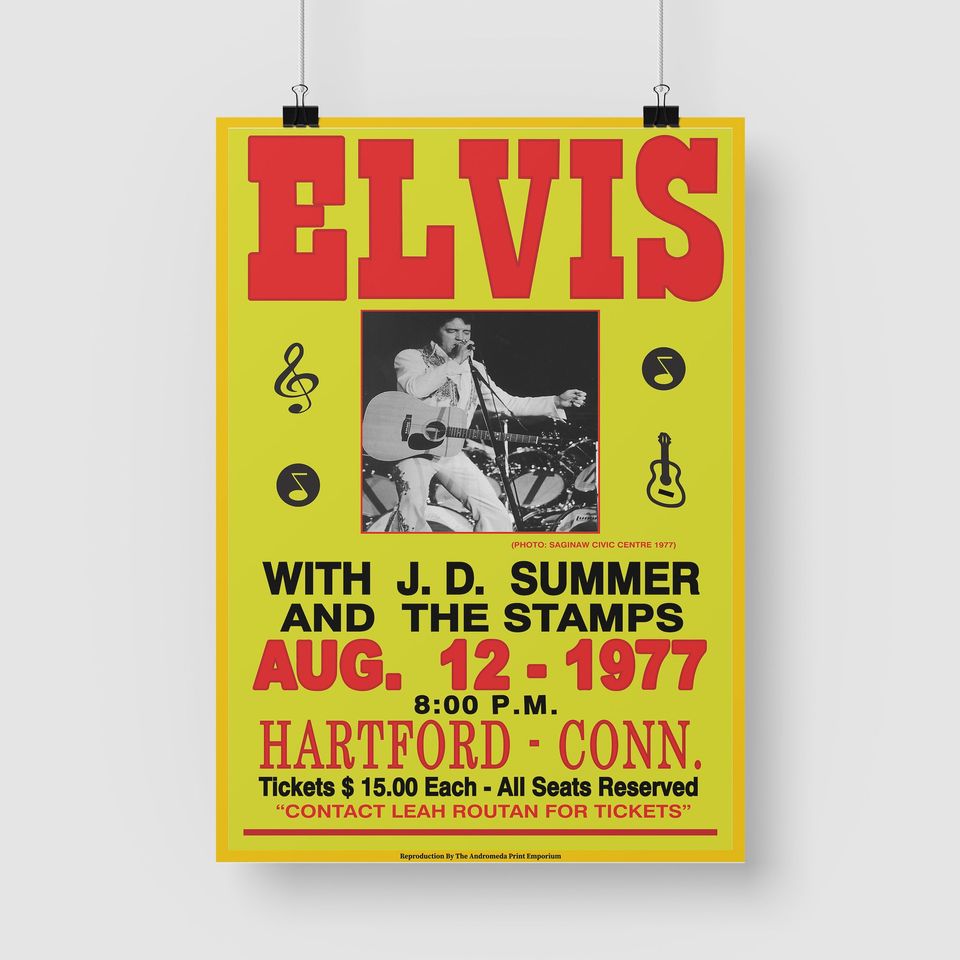 Elvis Presley  Premium Matte Vertical Posters