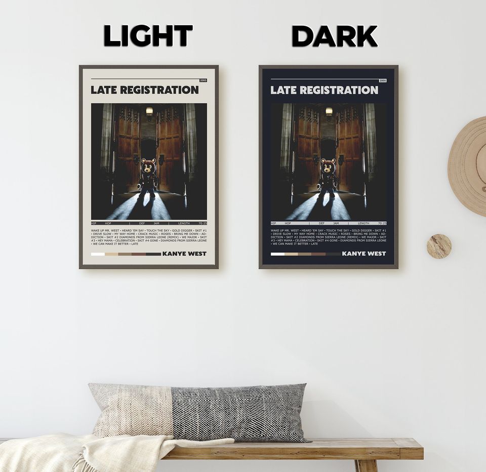 Kanye West Late Registration Poster Print | Kanye West Poster