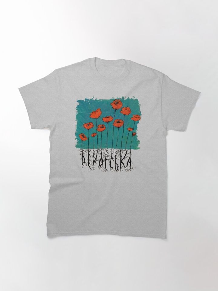 Devotchka Poppies T-shirt classique