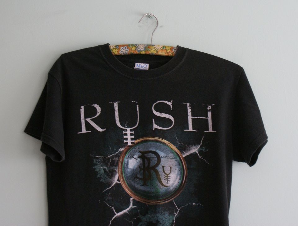 Rush t-shirt, Rush Time Machine Tour, Rush band tee, Vintage Band shirt