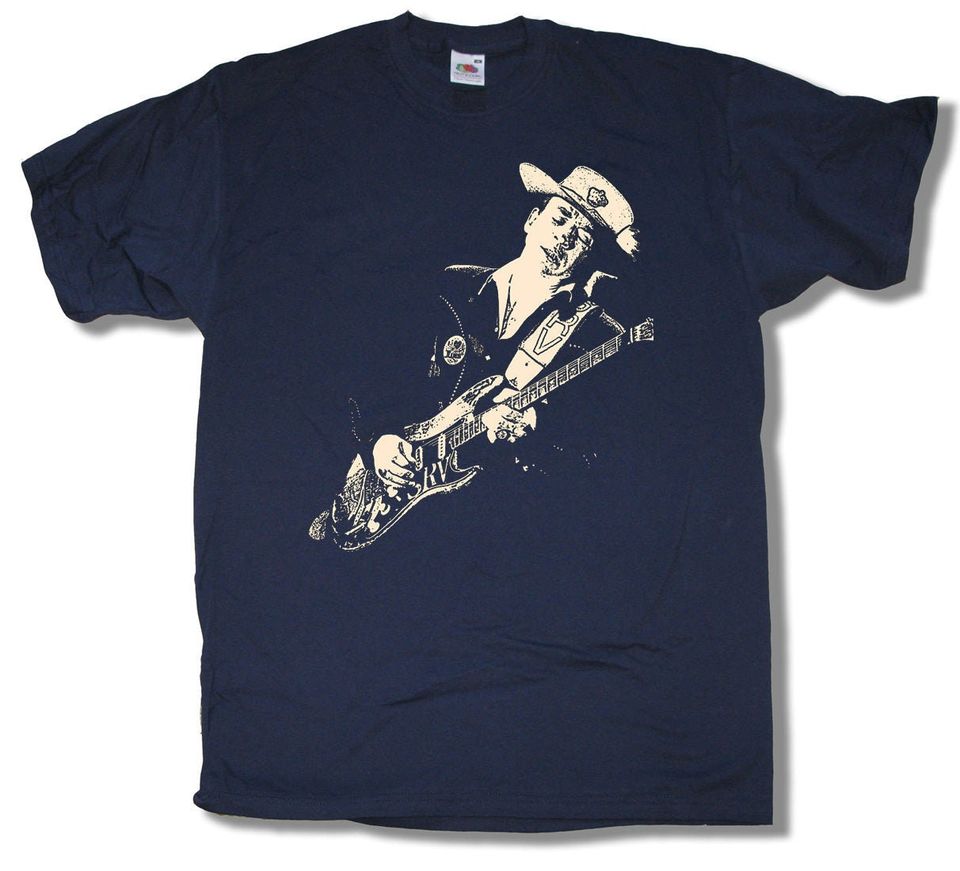 Stevie Ray Vaughan On Stage Picture T Shirt