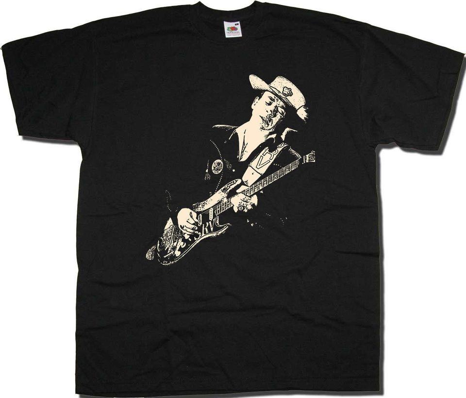 Stevie Ray Vaughan On Stage Picture T Shirt