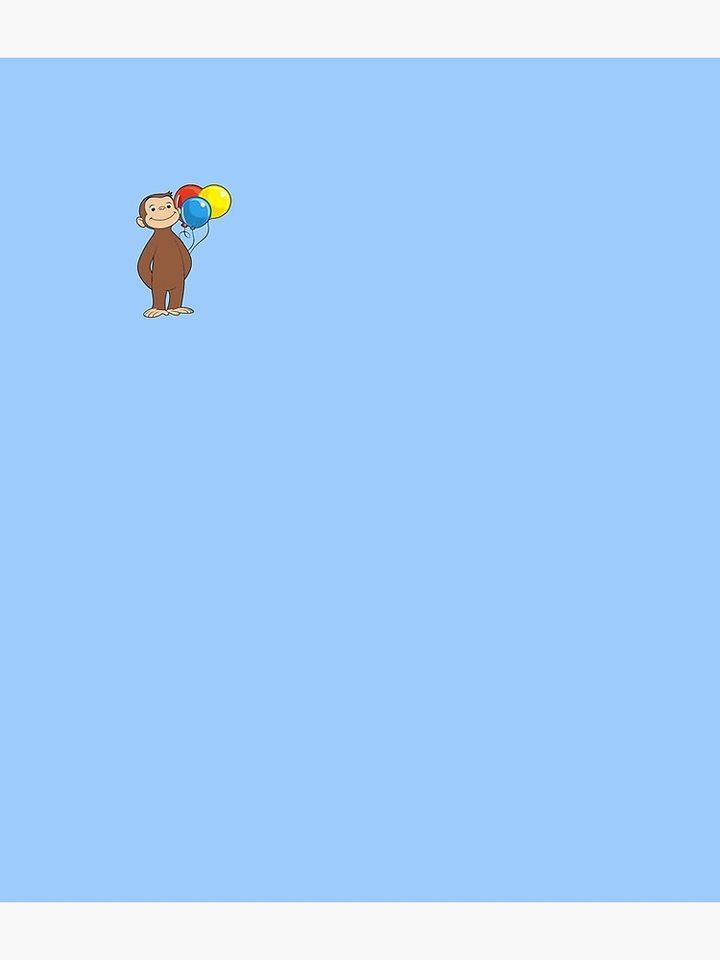 Curious George with balloons Backpack