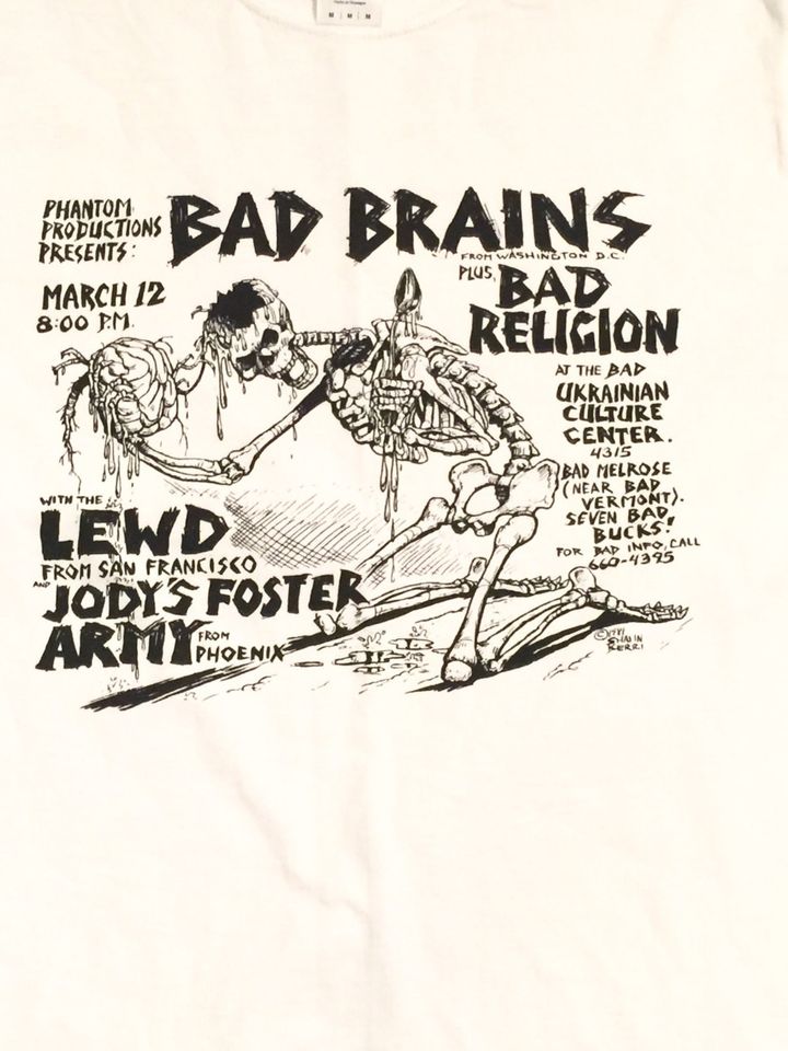 Bad Brains Flyer T-Shirt