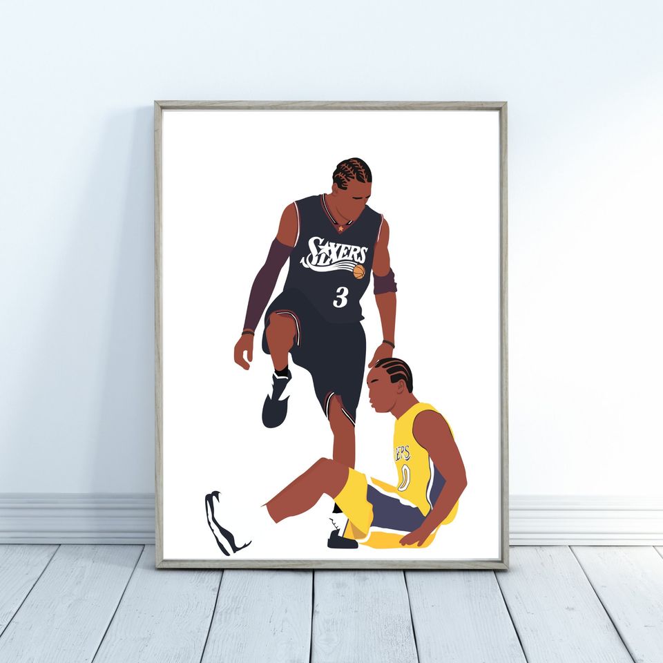 Allen Iverson Step Over Poster