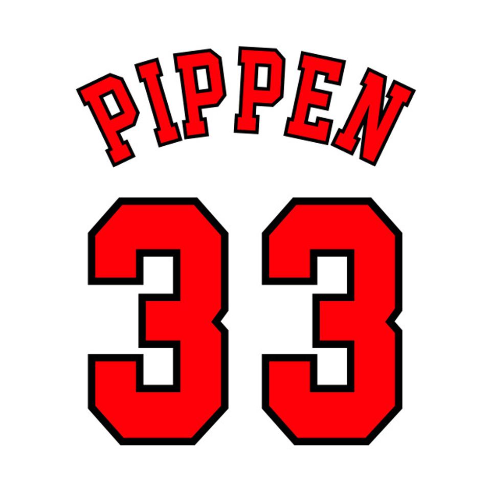 Scottie Pippen Jersey - Scottie Pippen Jersey - T-Shirt