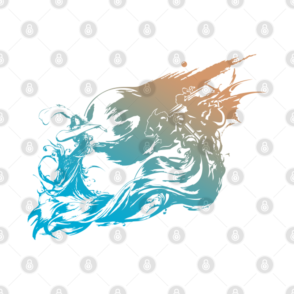 Final Fantasy Best of (FF6-7-10) - Finalfantasy - T-Shirt