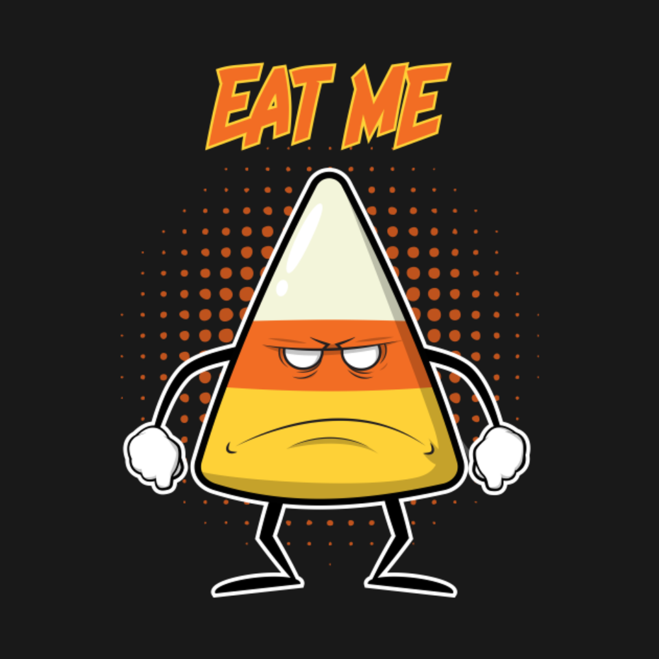 mean candy corn - Candy Corn - T-Shirt