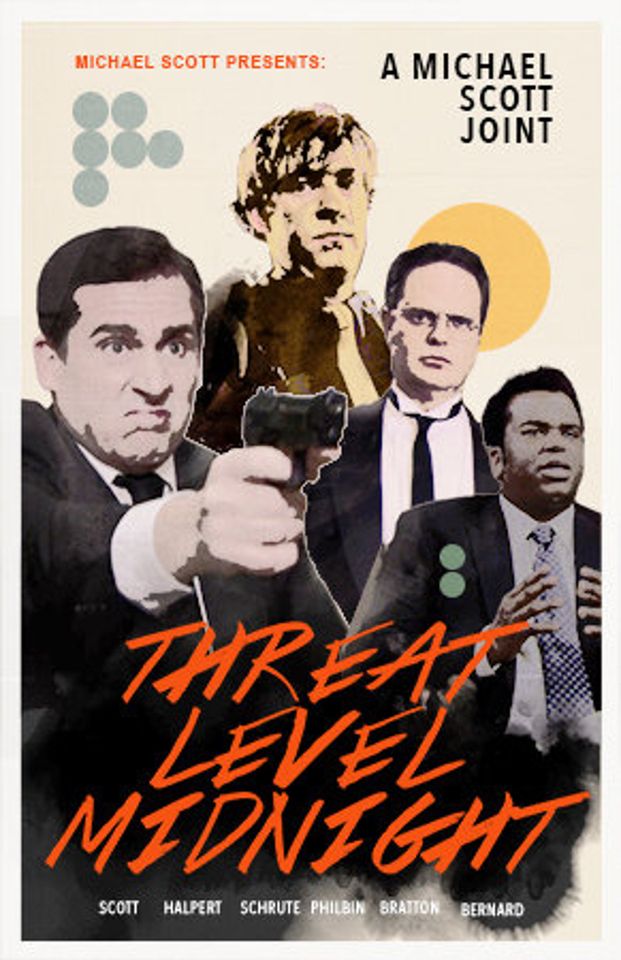 THE OFFICE  Threat Level Midnight Poster