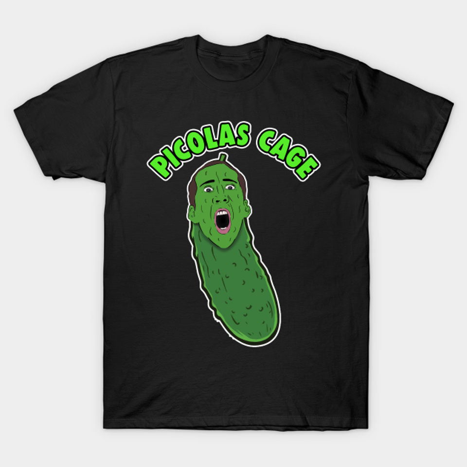 Picolas Cage - Nicolas Cage - Nick Cage - T-Shirt