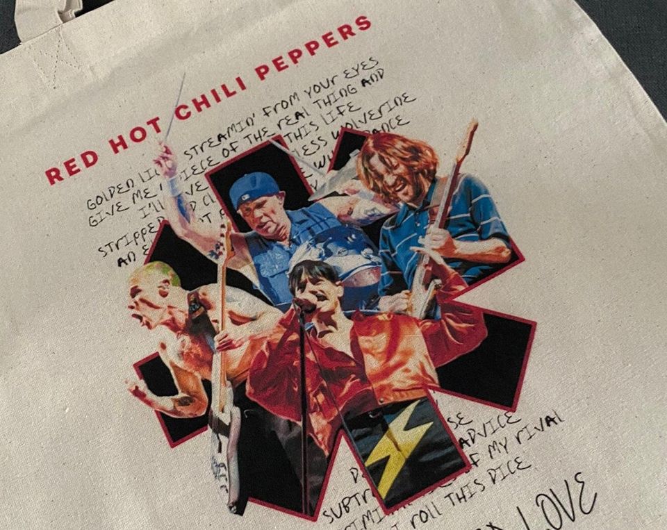 Tote Bag Red Hot Chili Peppers