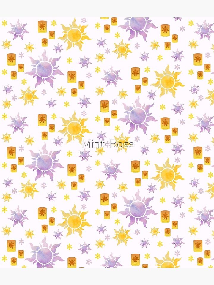 Tangled Sun Pattern Backpack