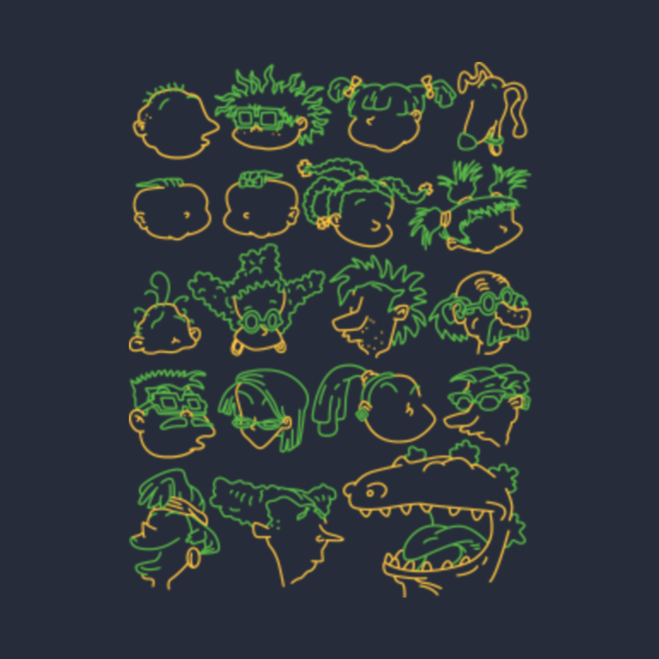 Minimalist Babies - Rugrats - T-Shirt