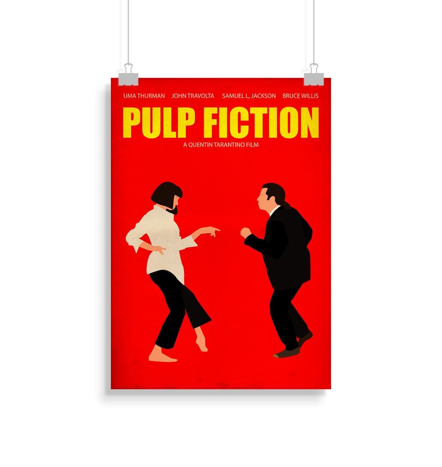 Pulp Fiction Print Art Poster