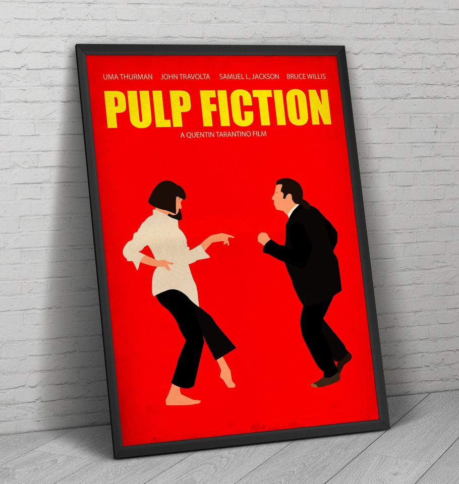 Pulp Fiction Print Art Poster