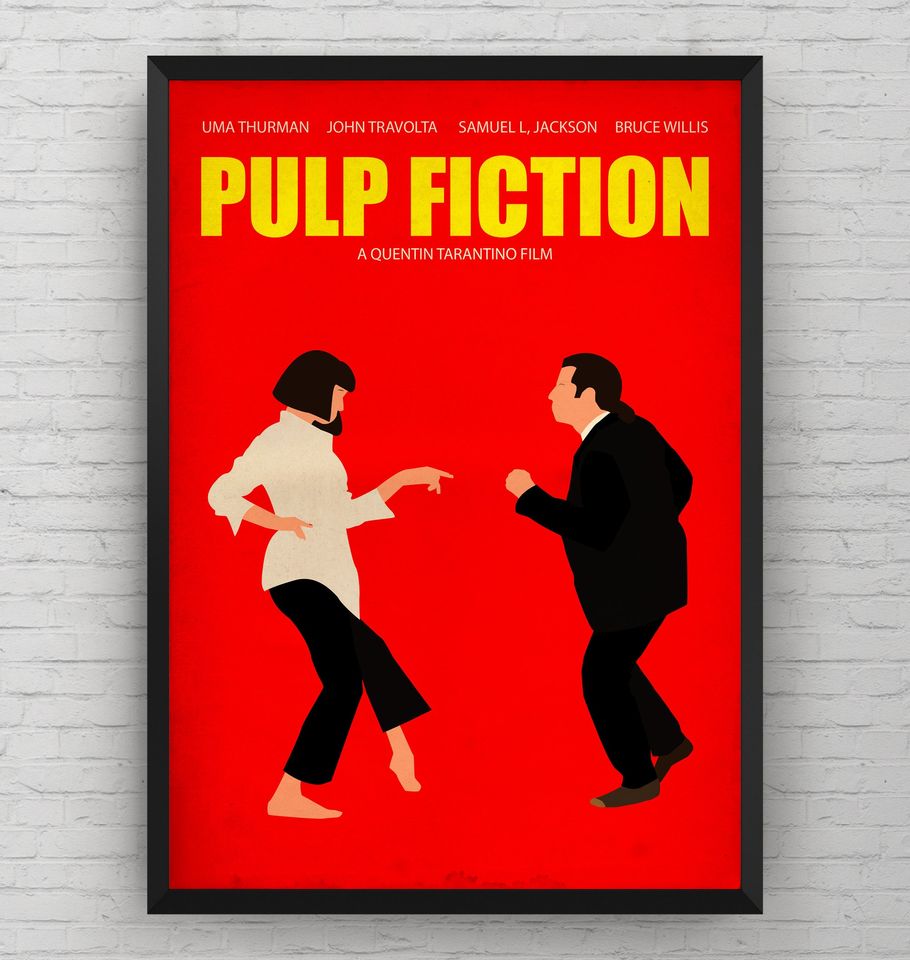 Pulp Fiction Print Art Poster