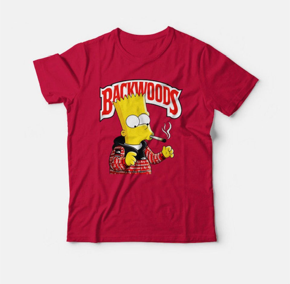 Backwoods Bart Simpson T-shirt