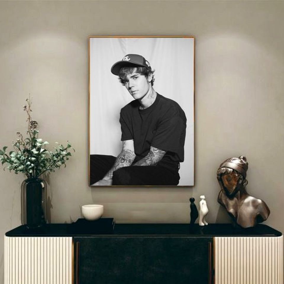 Justin Bieber Poster Painting Print Wall Deocr Living Room