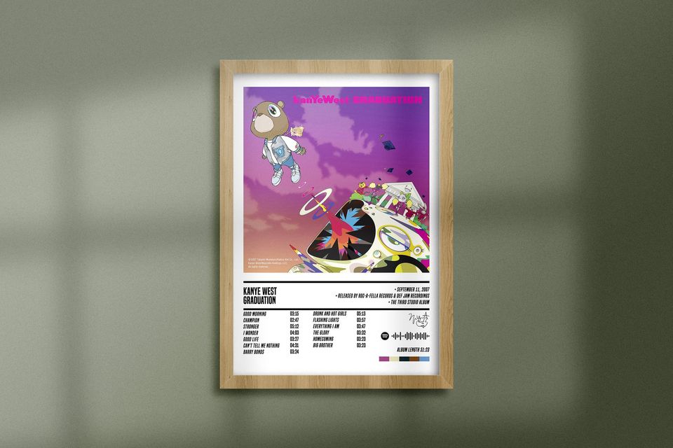 Kanye West - Graduation, Kanye West Poster
