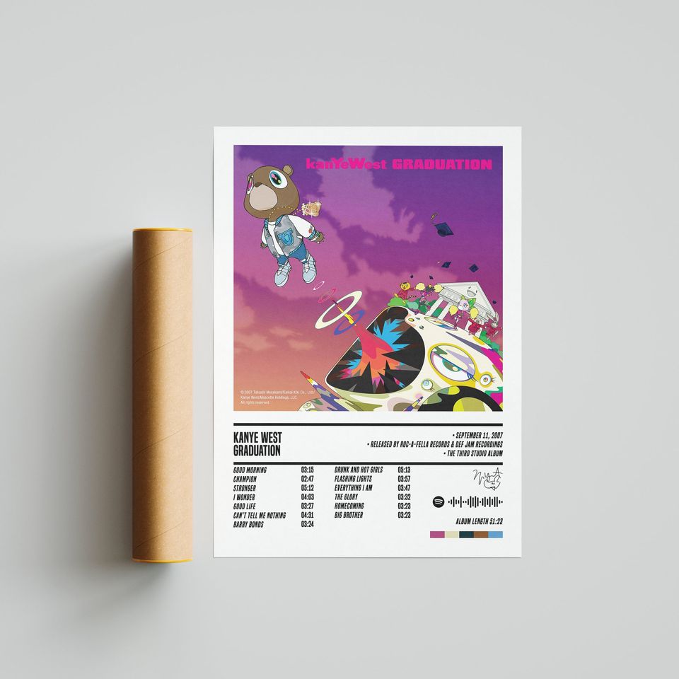 Kanye West - Graduation, Kanye West Poster