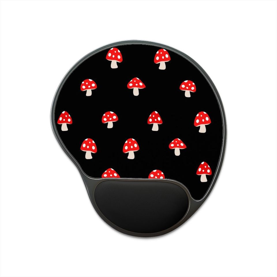 Mushroom Mouse Pad With Wrist Rest